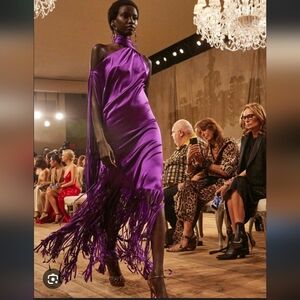 Marlee Stretch Charmeuse Evening Dress